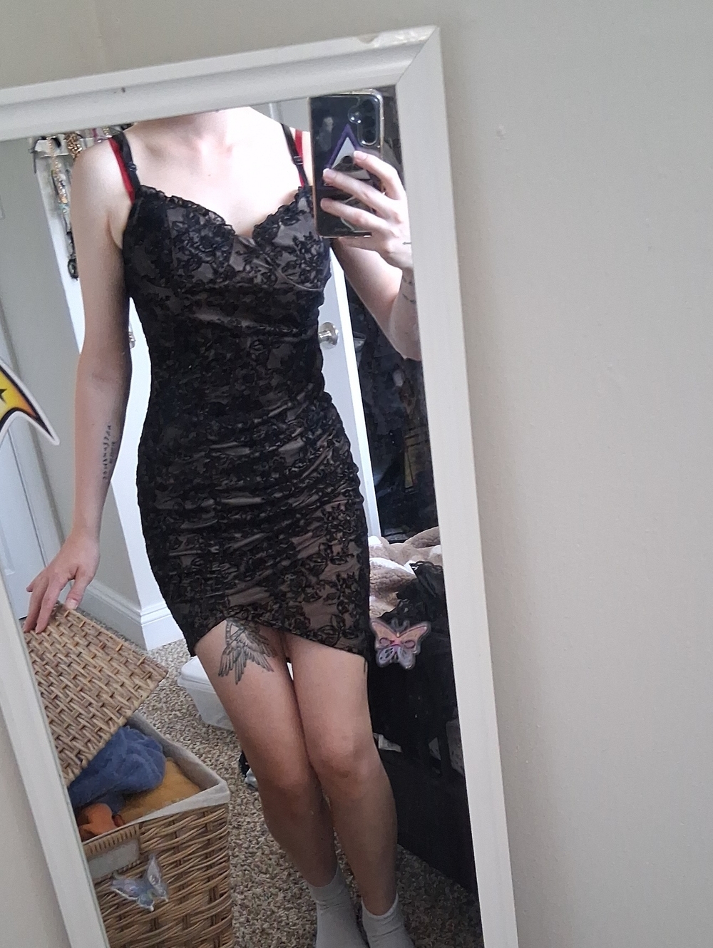 Thigh Length Sleeveless Dress